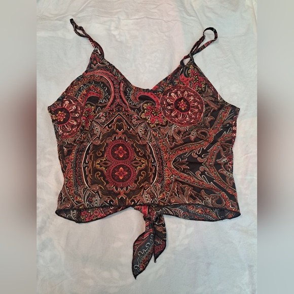 Paisley Print Two-Piece Set - Picture 7 of 7